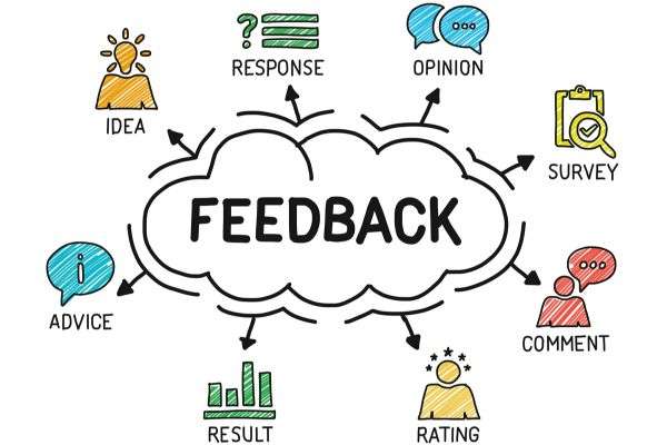 Providing and receiving feedback